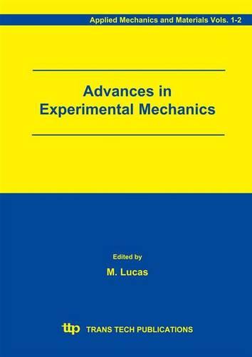 Advances in Experimental Mechanics