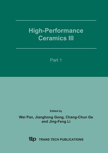 High-Performance Ceramics III