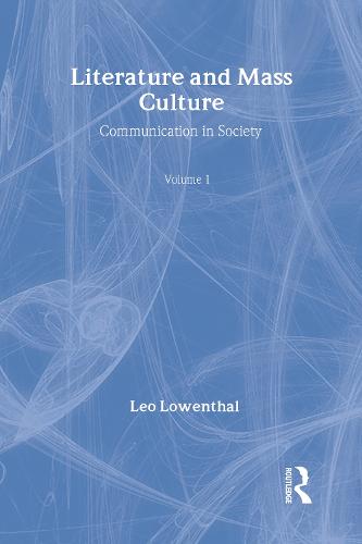 Literature and Mass Culture