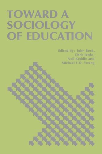 Toward a Sociology of Education