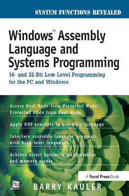 Windows Assembly Language and Systems Programming