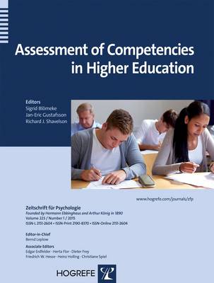 Assessment of Competencies in Higher Education