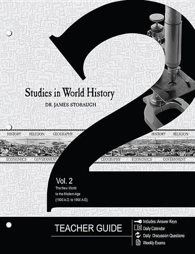 Studies in World History Volume 2 Teacher Guide