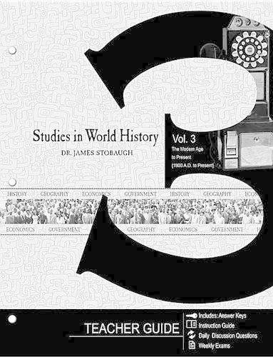 Studies in World History Vol 3 the Modern Age to Present (1900 A.D. to Present) Study Guide