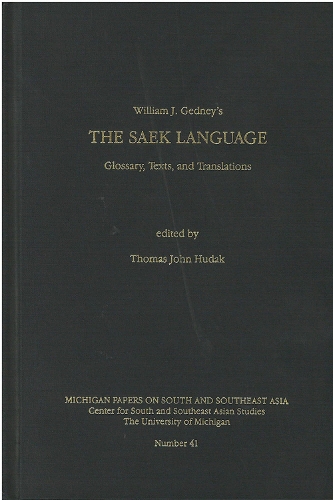 The Saek Language