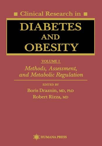 Clinical Research in Diabetes and Obesity, Volume 1