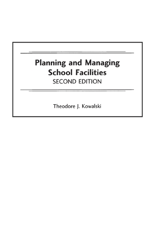 Planning and Managing School Facilities