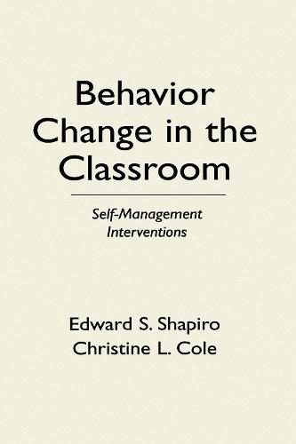 Behavior Change in the Classroom