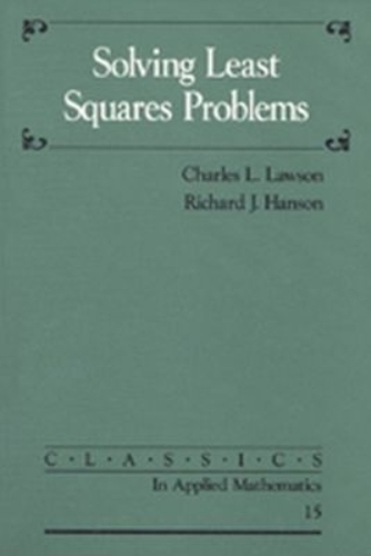Solving Least Square Problems
