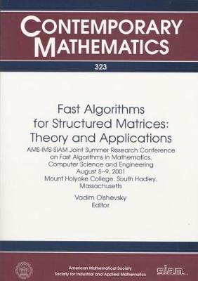 Fast Algorithms for Structured Matrices