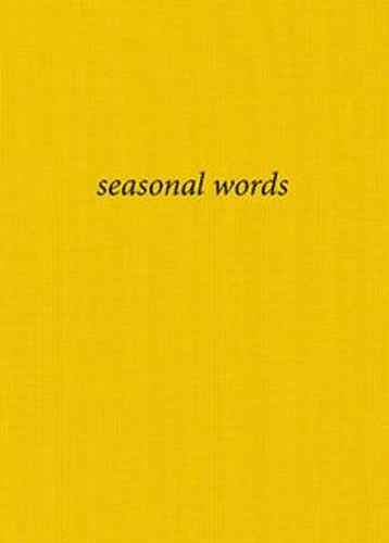 seasonal words