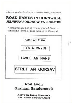 Road-Names in Cornwall
