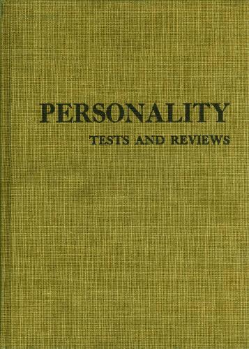 Personality Tests and Reviews I