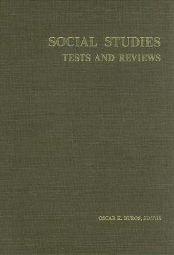 Social Science Tests and Reviews