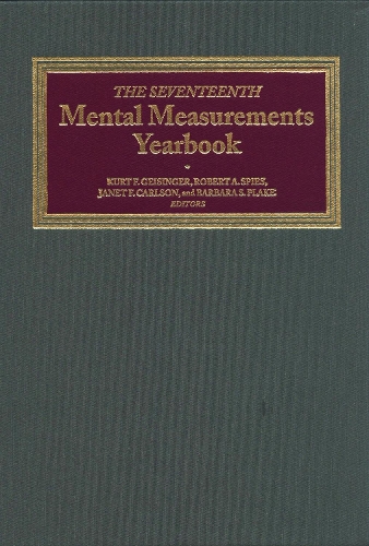 The Seventeenth Mental Measurements Yearbook