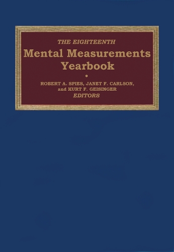 The Eighteenth Mental Measurements Yearbook