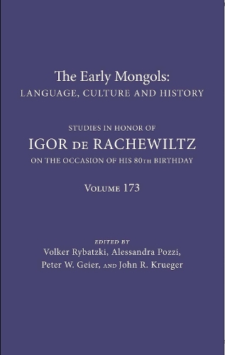 The Early Mongols Language, Culture and History