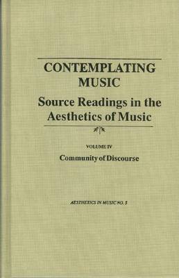 Contemplating Music