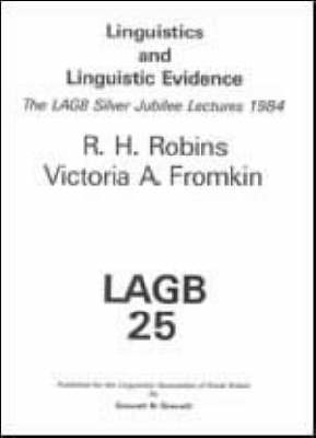 Linguistics and Linguistic Evidence