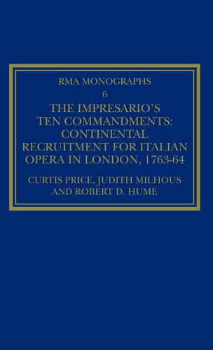 The Impresario's Ten Commandments