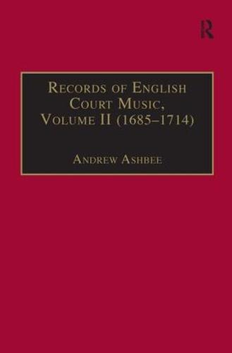 Records of English Court Music