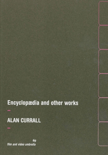 Encyclopaedia and other works: Alan Currall