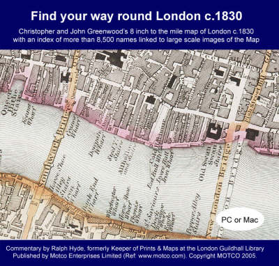 Find Your Way Round London C. 1830