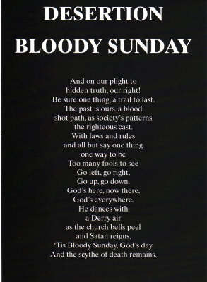 Desertion Bloody Sunday