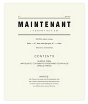 Maintenant