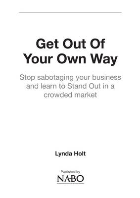 Get Out of Your Own Way