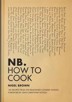 NB. How to Cook