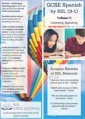 GCSE Spanish by RSL, Volume 1: Listening, Speaking