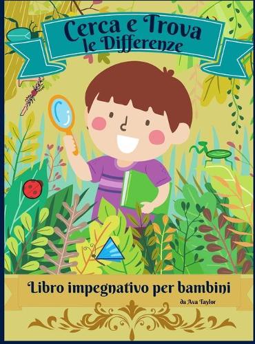 Cerca e trova le differenze libro impegnativo per bambini