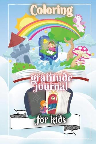 Coloring gratitude journal for kids