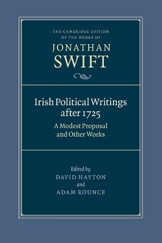 Irish Political Writings after 1725