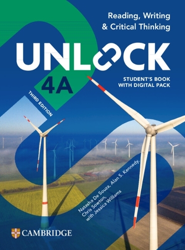 Unlock Level 4A Reading, Writing and Critical Thinking Student's Book with Digital Pack