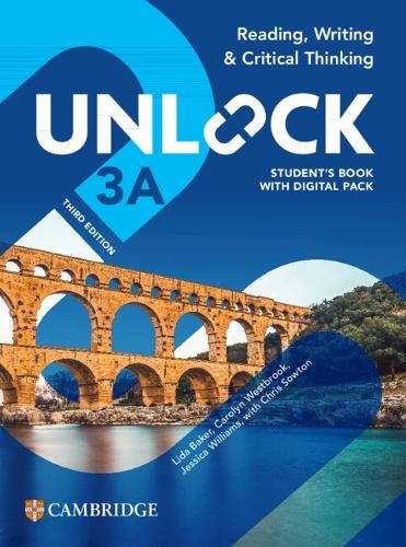 Unlock Level 3A Reading, Writing and Critical Thinking Student's Book with Digital Pack