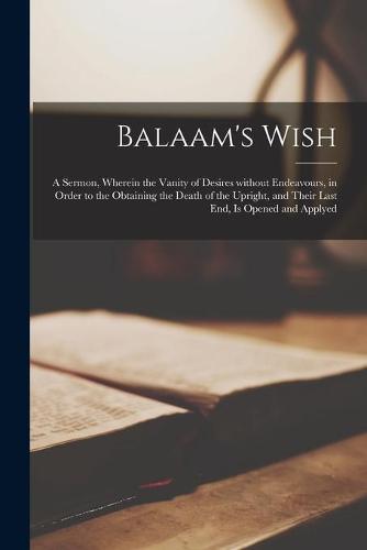 Balaam's Wish