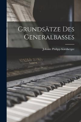 Grundsätze Des Generalbasses