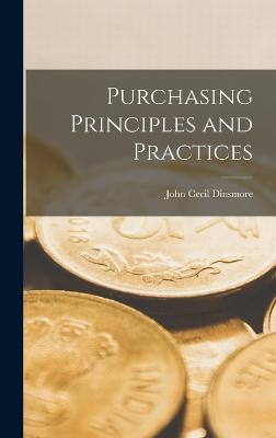 Purchasing Principles and Practices