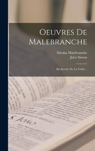 Oeuvres De Malebranche