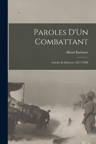 Paroles D'Un Combattant