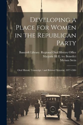 Developing a Place for Women in the Republican Party