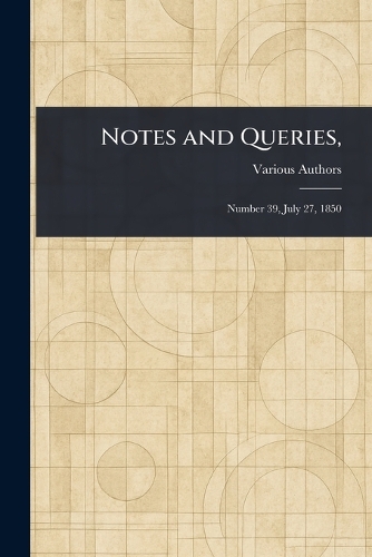 Notes and Queries,