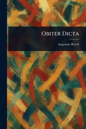 Obiter Dicta