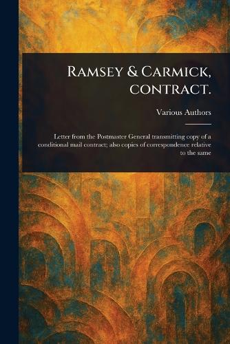 Ramsey & Carmick, Contract.