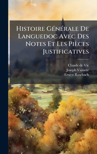Histoire GÃ(c)nÃ(c)rale De Languedoc Avec Des Notes Et Les Pièces Justificatives