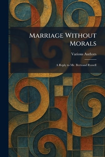 Marriage Without Morals