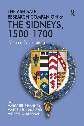 The Ashgate Research Companion to The Sidneys, 1500–1700