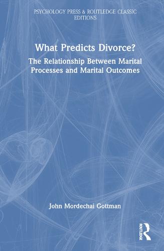 What Predicts Divorce?